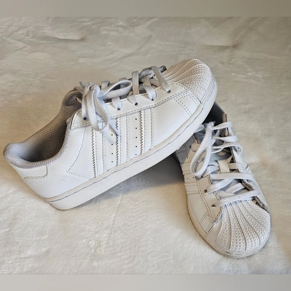 Adidas White Sneakers - Picture 3 of 8